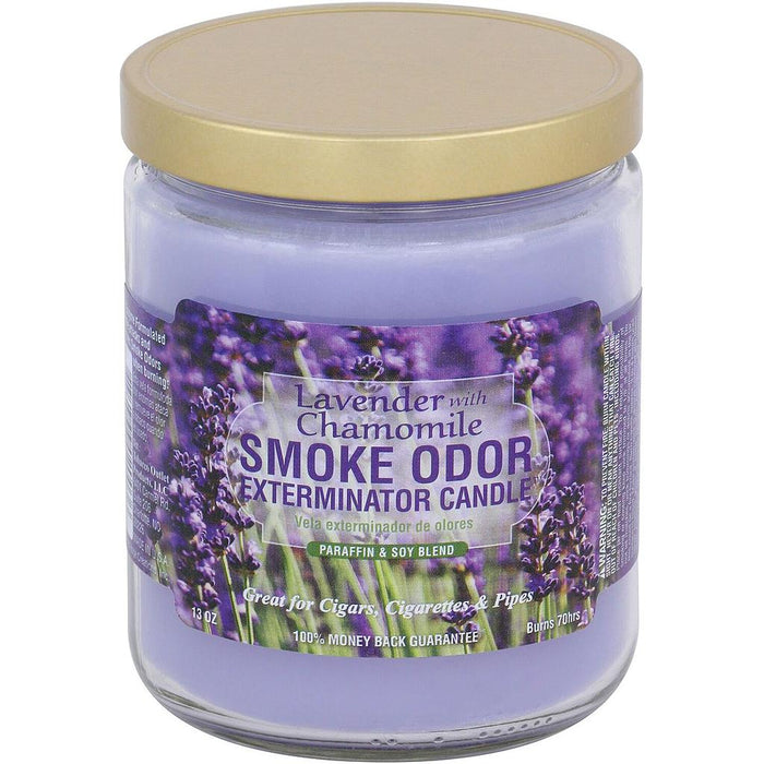 Smoke Odor Candle 13oz Lavender/Chamomile