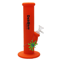 Silicone Bong Dabware Platinum 10" Straight Shooter