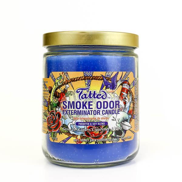 Smoke Odor Candle 13oz Tatted