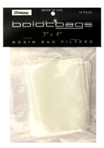 Boldtbags Large Rosin Bag 10 Pack