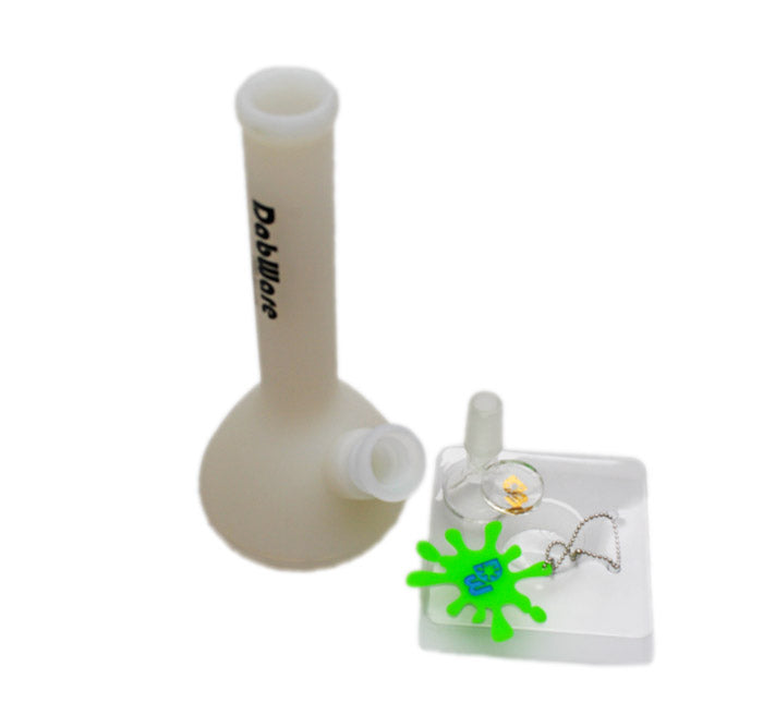 Silicone Bong Dabware Platinum 7.5" Beaker