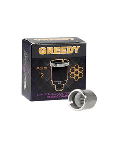 Atmos Greedy Chamber Stainless Steel Coil 2 Pack