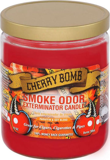 Smoke Odor Candle Limited Edition 13oz Cherry Bomb